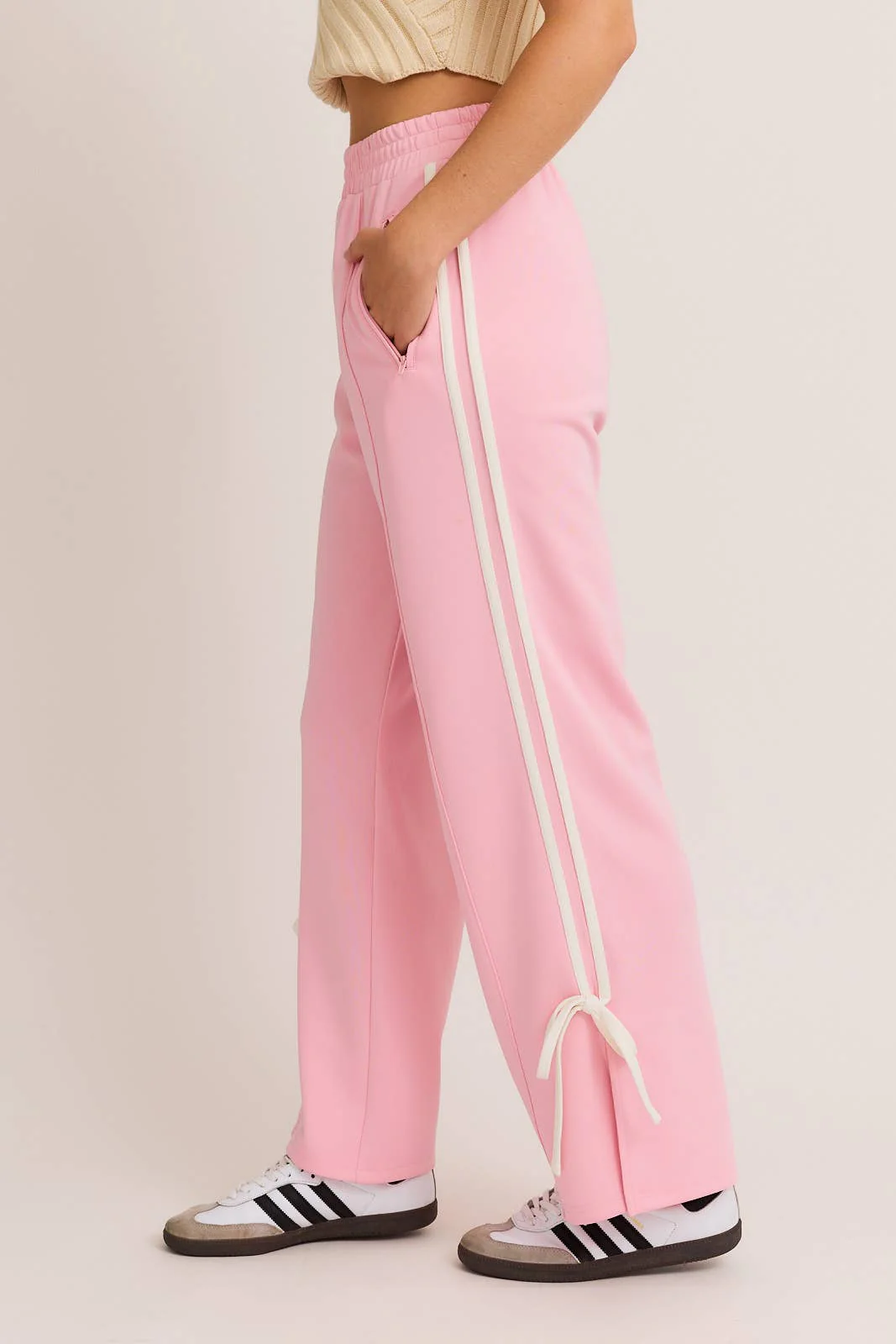 Bow Detail Track Pants