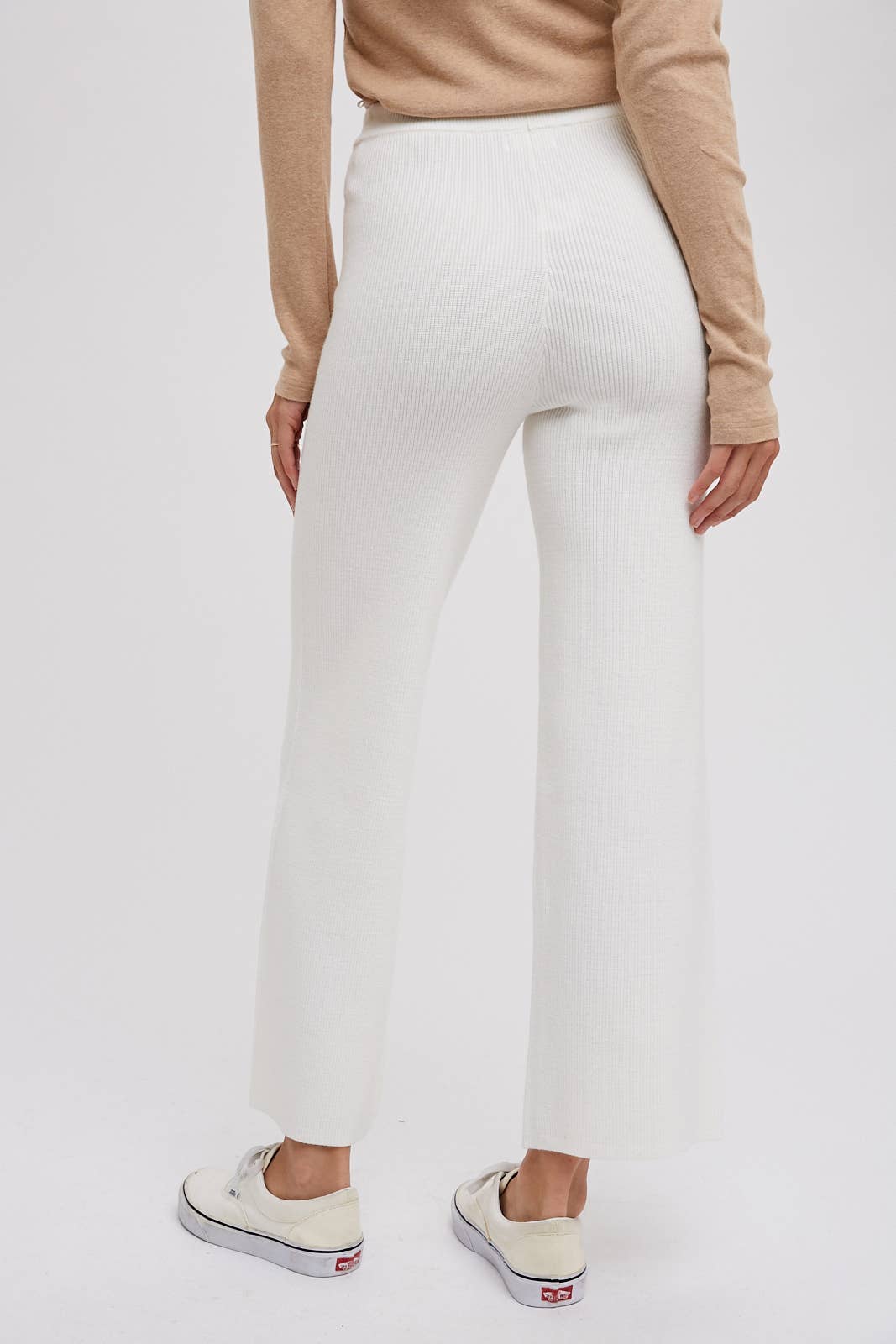 RIBBED SWEATER LOUNGE PANTS