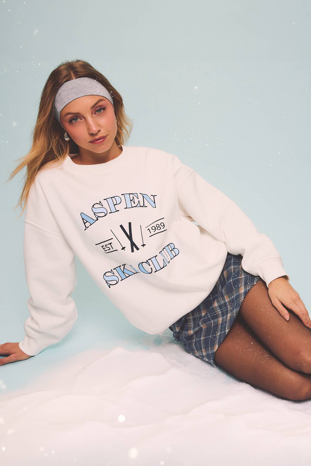ASPEN SKI CLUB FLEECE SWEATSHIRT