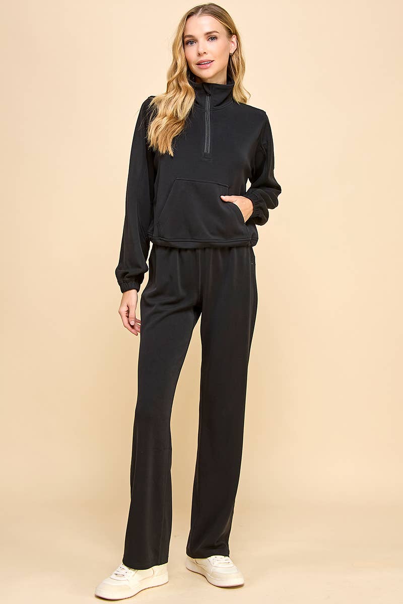 Mock Neck Sweatshirt